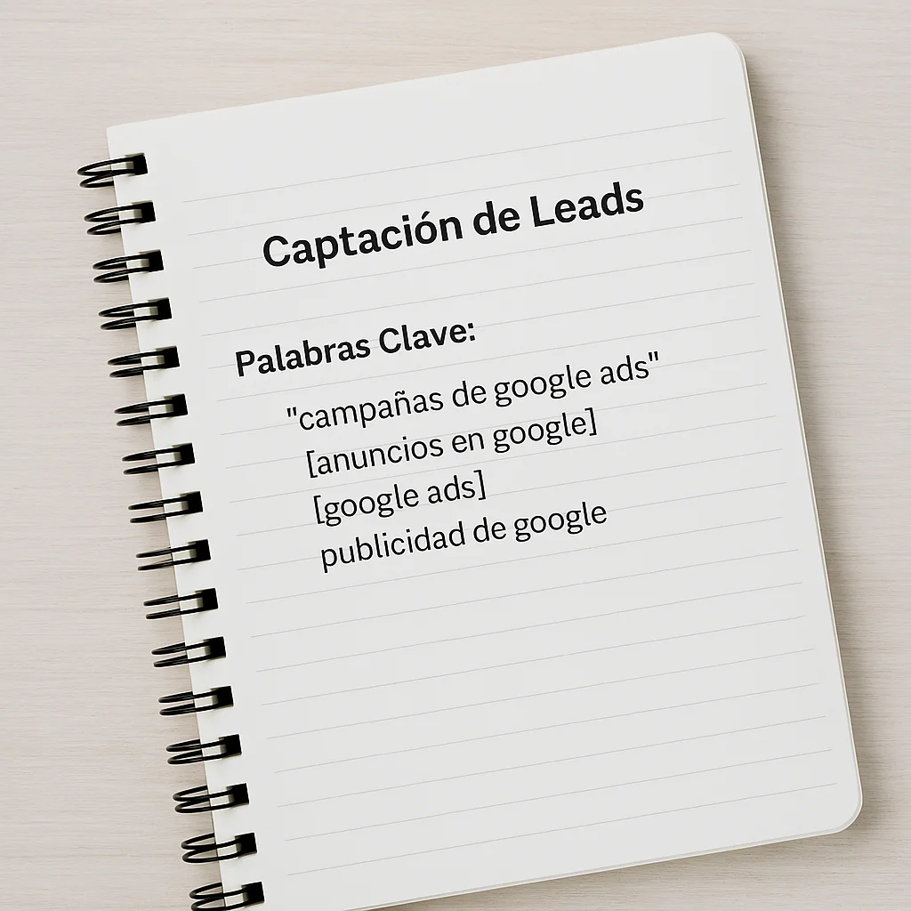 ¿Qué tipo de concordancia debo utilizar en Google Ads?