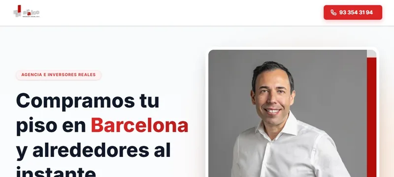 Landing page de Araico Assessors