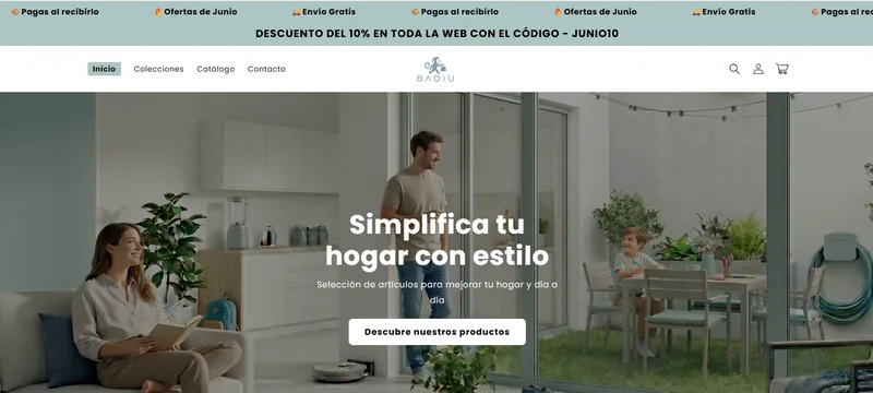 Tienda online de Badiu